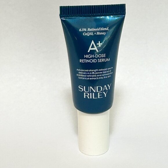 4 Sunday Riley A+ High-Dose Retinoid Serum 6.5% Retinoid .17oz Tubes NEW - Picture 1 of 2